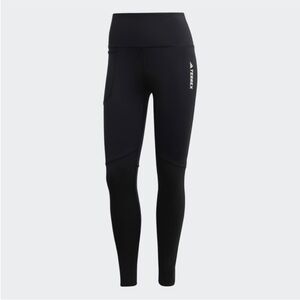 adidas Black TERREX Leggings. Hiking senderismo. 1X